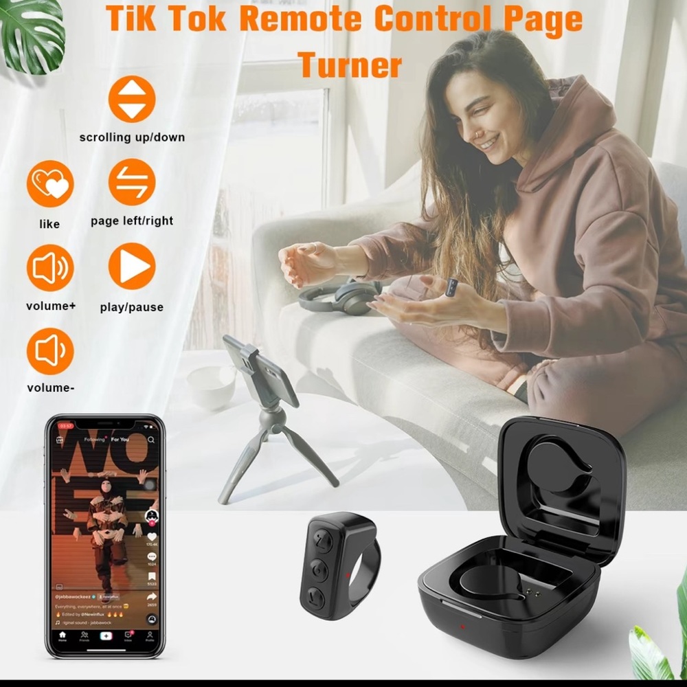 TikTok, remote control page Turner